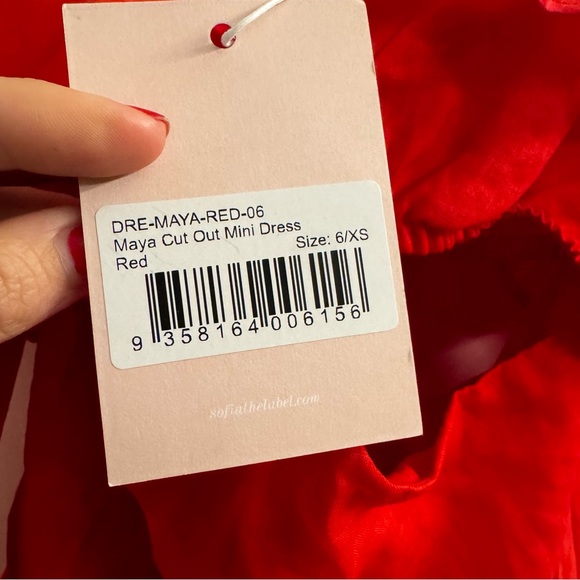 NWT SOFIA MAYA CUT OUT MINI DRESS - Picture 3 of 7